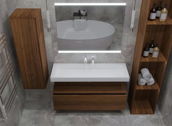 Ящик под столешницу Boheme 120см DARK OAK VALLESSI UNO-S 897-120-D