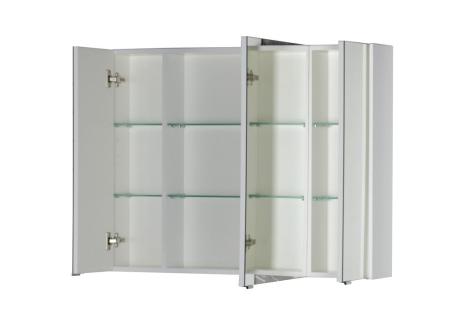 Зеркало шкаф Aquanet Латина 100 цвет белый