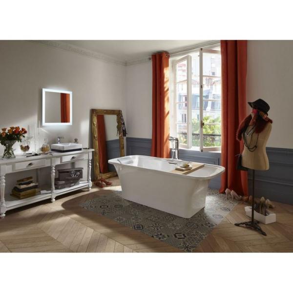 Смеситель Jacob Delafon AVID E97367-CP для ванны напольный хром