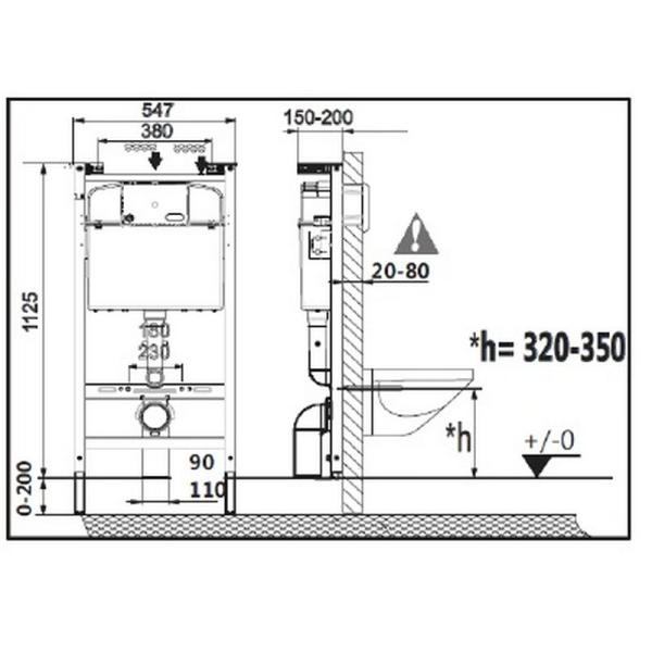 Унитаз с инсталляцией Roca Dama Senso 893104090 сиденье микролифт