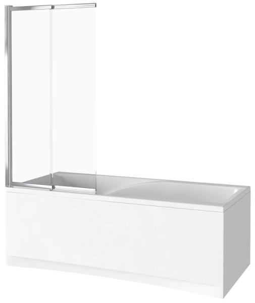 Шторка для ванны GOOD DOOR SCREEN SLR-80-C-CH 80 прозрачное