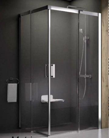 Душевой уголок Ravak MSRV4-100/100 белая+транспарент