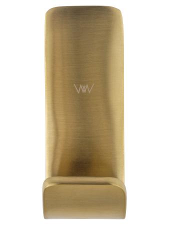 Крючок для ванной WONZON & WOGHAND LOTTE, Брашированное золото (WW-8315-BG)