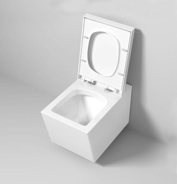 Унитаз Grossman GR-4495 Cristal (540*355*360) подвесной с толстой крышкой