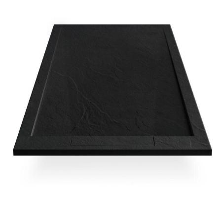 Поддон чёрный 90x90 литьевой мрамор Esbano ESP-LX90B