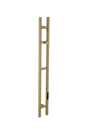 Полотенцесушитель электрический Boheme 2-трубы круглый MATT GOLD 729-MG