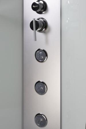 Душевая кабина Niagara NG-2310-14RBKTG 1200х800х2000-2400 высокий поддон 40см стекло матовое