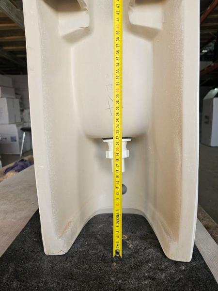 Писсуар сенсорный Gid Q9509 подвесной выпуск горизонтальный Белый