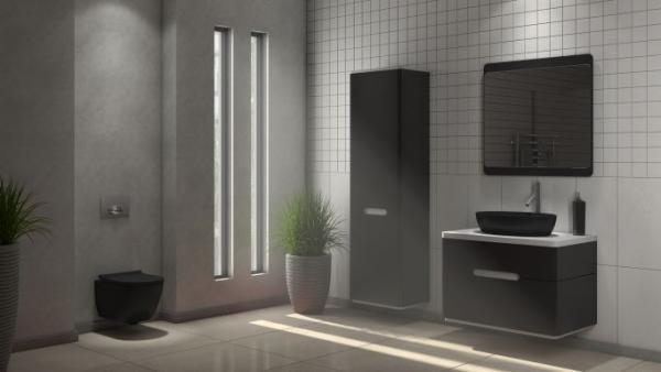 Унитаз beWash Bogen 88303270 подвесной безободковый черный сиденье микролифт