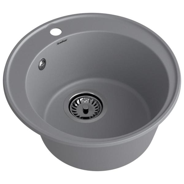 Кухонная мойка GranFest QUARZ 8, темно-серый