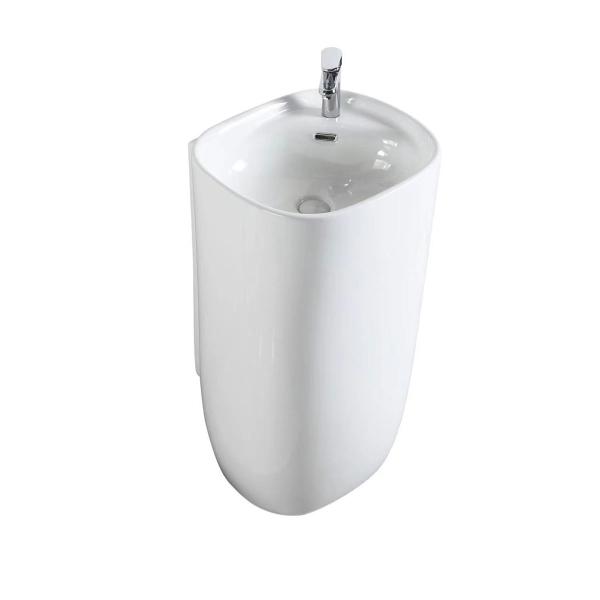 Раковина Vincea VBS-2P202, 500*460*880, напольная, цвет белый фарфор