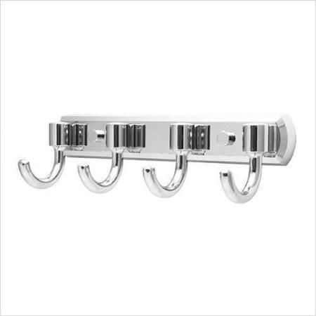 Крючок WasserKraft Oder K-3074 4 крючка хром