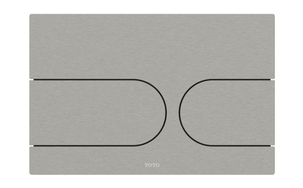 Toto Neorest WX1/WX2  клавиша смыва для системы Washlet, алюминий матовый, цвет хром