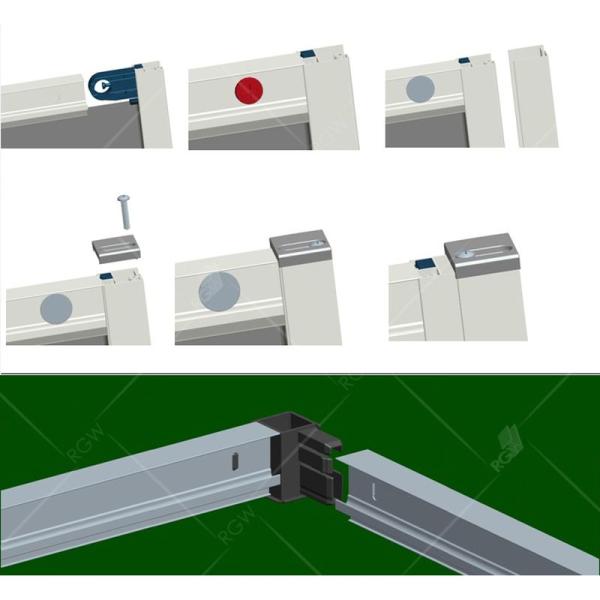 Душевой уголок RGW CL-34 Classic 80x80 Хром прозрачное