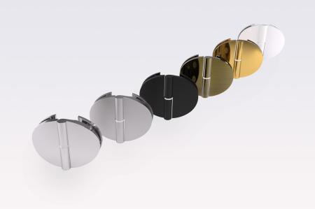 Душевая дверь Vegas-glass GPS NOVO h2000 85 02М 01 L, профиль черный матовый, стекло прозрачное