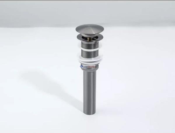 Раковина Gappo GX201-9 36x36 Oружейная сталь нерж.сталь на столешницу