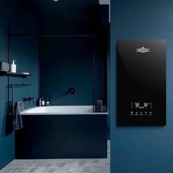 Электрический проточный водонагреватель PRIMOCLIMA INTEGRA 14 кВт, черный