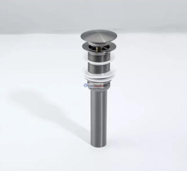 Раковина Gappo GX101-9 Oружейная сталь нерж.сталь на столешницу