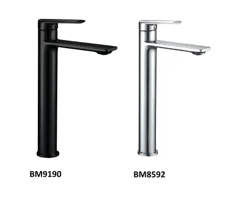 Смеситель для раковины BOCH MANN, MIMI XLB BM9190 высокий, черный