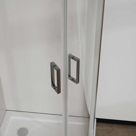 Душевой уголок Vincea City VSQ-5CT900CL, 900*900, хром, стекло прозрачное