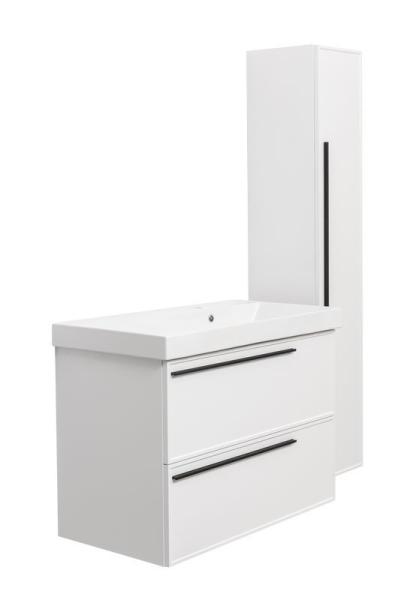 Тумба под раковину LA FENICE Elba Bianco TWIN белый 100 FNC-01-ELB-B-100-2 белый матовый