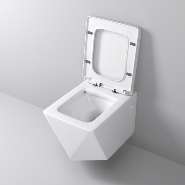 Унитаз Grossman GR-4481 Cristal (520*360*350) подвесной Безободковый с толстой крышкой