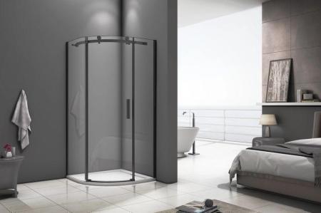 Душевой уголок GOOD DOOR GALAXY R-100-C-B 100x100 прозрачное