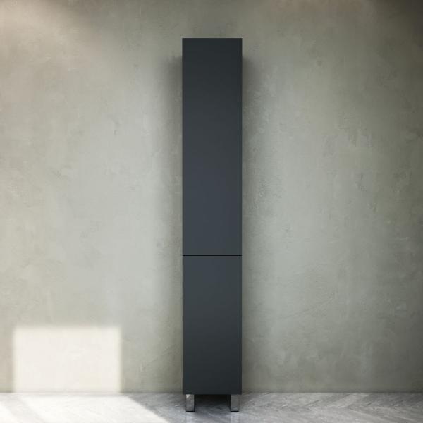 Шкаф-пенал напольный, правый, 30 см, графит матовый AM.PM Gem M90CSR0306GM графит матовый