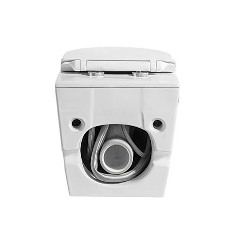 Унитаз ABBER Bequem AC1105P подвесной белый с импульсным смывом