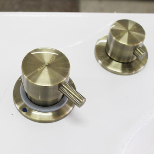 Смеситель на борт ванны Радомир Бриз-BRONZE 1-27-4-0-0-607 бронза