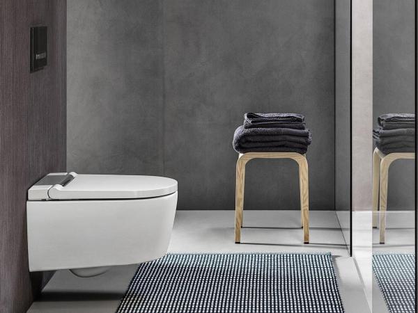 Унитаз-биде Geberit AquaClean Sela 146.224.21.1 (глянцевый хром) подвесной