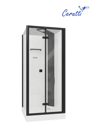 Душевая кабина СeruttiSPA БЕЛЛА (BELLA) 90B (90x90x215-225)