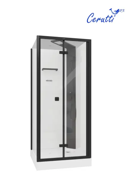 Душевая кабина СeruttiSPA БЕЛЛА (BELLA) 90B (90x90x215-225)