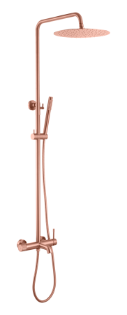 Стойка для душа Boheme со смесителем UNO Copper Brushed 468-CB