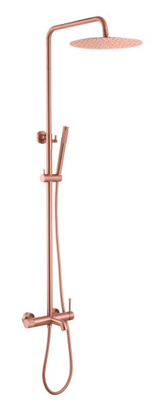 Стойка для душа Boheme со смесителем UNO Copper Brushed 468-CB