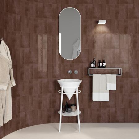 Kerama Marazzi Cono 42 Зеркало 42см., подвесное, цвет: белый матовый