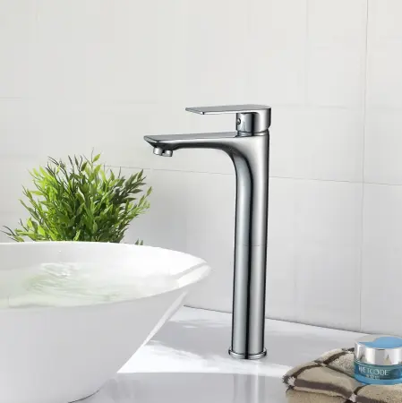 Смеситель для раковины BOCH MANN, DORIS XL BM9128 высокий, хром