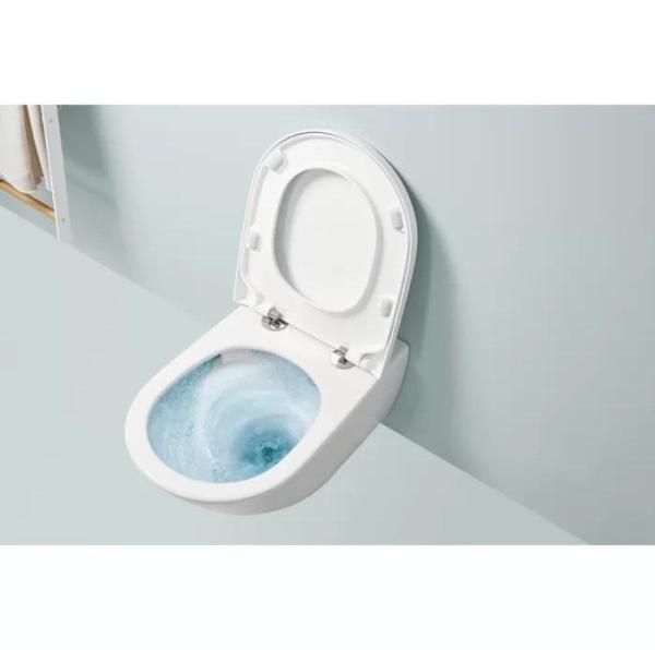Унитаз Villeroy Boch Subway 3.0 4670TS01 370х560, с крышкой-сиденьем 9M78S101, цвет Альпийский белый