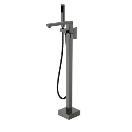 Смеситель напольный Boheme QUBIC Gun Metal 479-GM