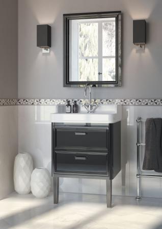 Раковина Kerama Marazzi POMPEI ПОМПЕИ PO.wb.80 подвесная/мебельная 80, белая глянцевая