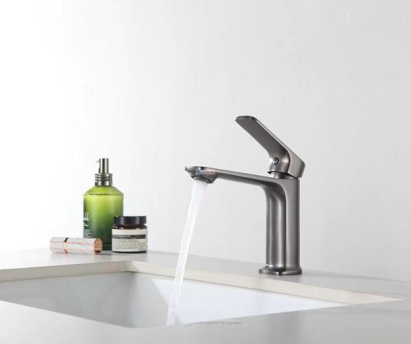 Смеситель для раковин Frap F1086-9 оружейная сталь