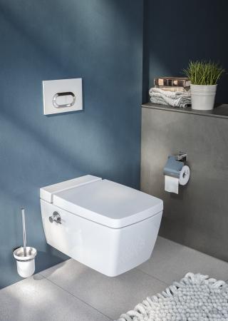 Кнопка смыва для инсталляции VitrA Loop O  740-0500 глянцевая белая двойный смыв