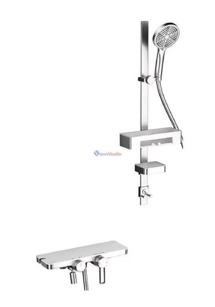 Смеситель Gappo G3296-20 белый для ванны