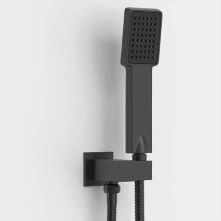 Душевой комплект BERGES VENTAS 3S BLACK, 73006 черный матовый