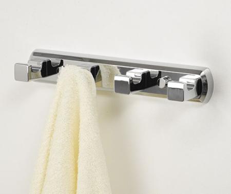 Крючок WasserKraft Lippe K-6574 4 крючка хром