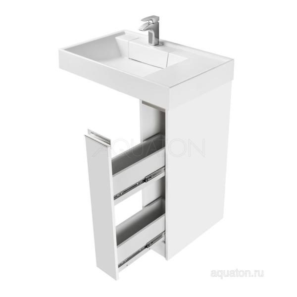 Тумба под раковину Aquaton Лондри 1A236101LH010 20 см с ящиком,белый
