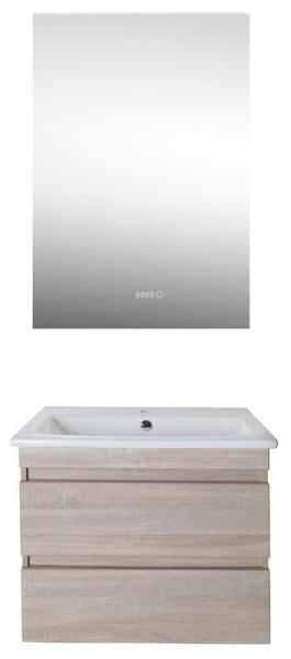 Тумба ASB-Mebel Лира 60 Дуб Сонома подвесная под умывальник Элина 60