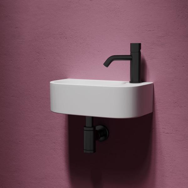 Раковина Ceramicanova Element CN6066L 400x215x120 чаша слева