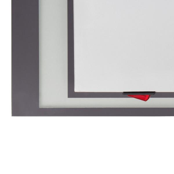 Зеркало Style Line Elfante Прованс 80, белый с подсветкой