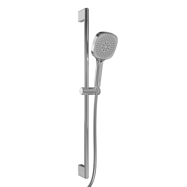 Душевая стойка VitrA Core Square A45917EXP с ручным душем без смесителя хром